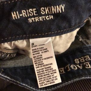 American Eagle High Rise Skinny Jeans